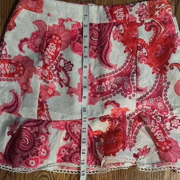 printed mini skirt - Picture 3 of 3